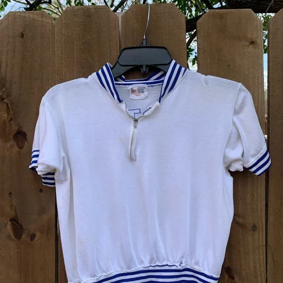 True Vintage Combstock 1/4 zip jersey size L by Felco Athletic Co.